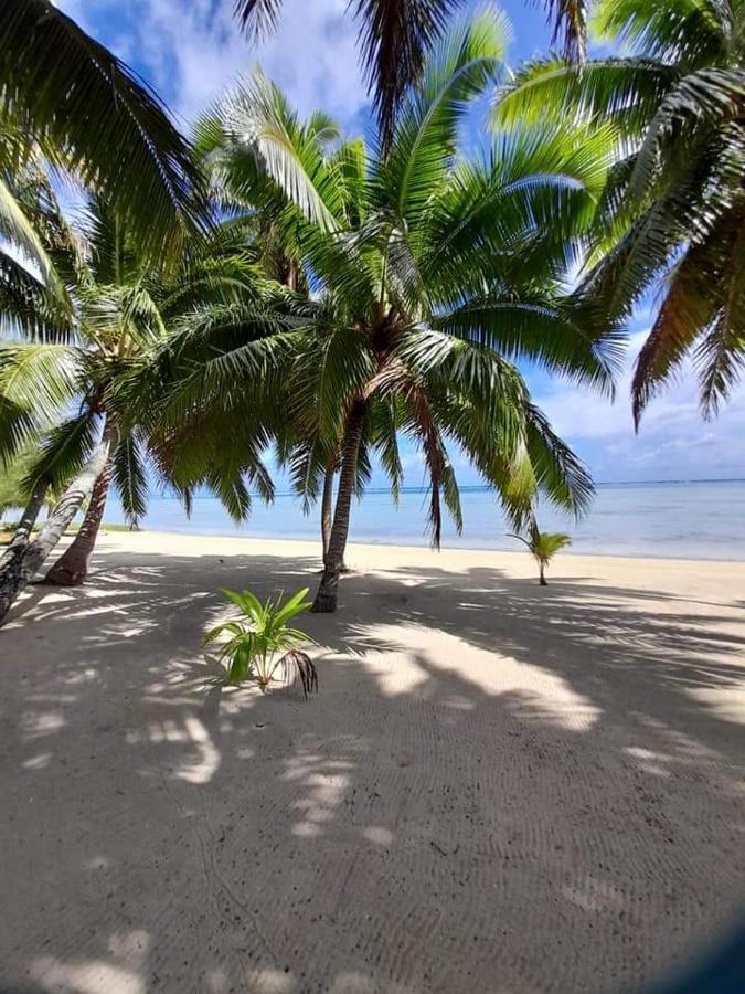 Paparei Beachfront Bungalows, Aitutaki Arutanga ภายนอก รูปภาพ