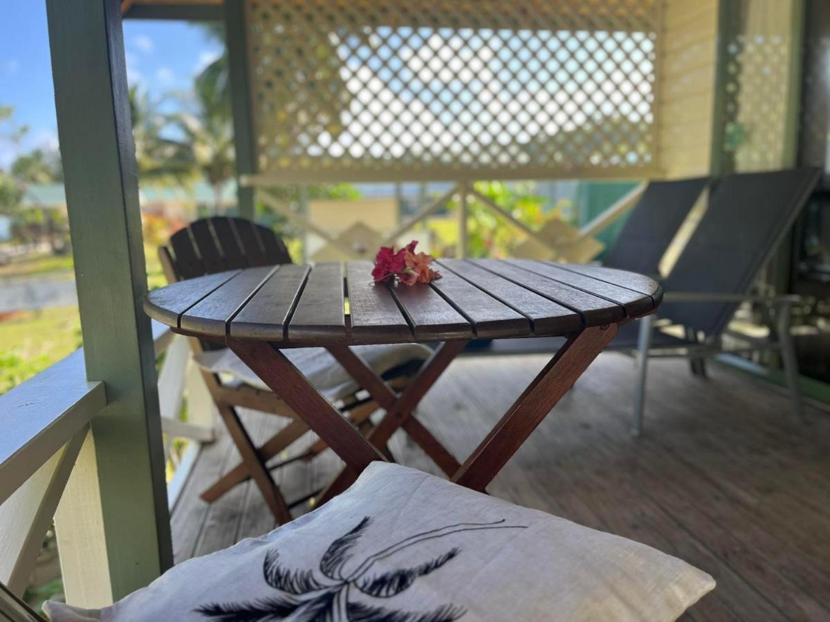 Paparei Beachfront Bungalows, Aitutaki Arutanga ภายนอก รูปภาพ