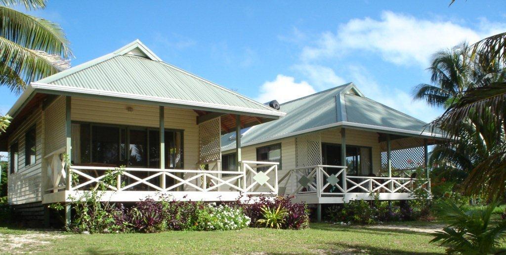 Paparei Beachfront Bungalows, Aitutaki Arutanga ภายนอก รูปภาพ